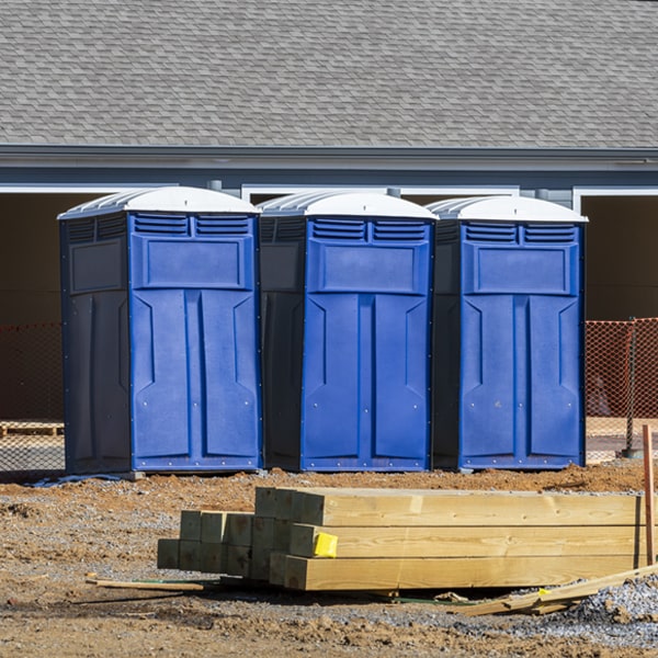 how do you dispose of waste after the portable restrooms have been emptied in Maunaloa HI